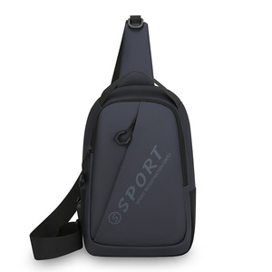 OEM Multifunctional Men's Crossbody Messenger <b>Bag</b> Trendy Cycling Durable Waterproof Casual Tablet Large Capacity Shoulder <b>Bag</b> - Product Image 5