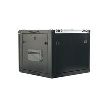 Armoire de serveur murale 9U 600x450mm 19 pouces, armoire réseau ventilée verrouillable SPCC IP20 en stock pour centre de données