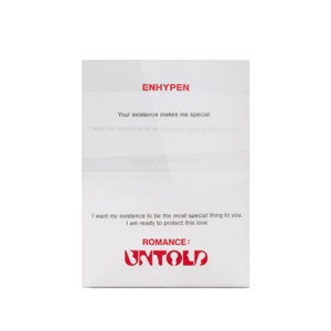 ENHYPEN 2ND ALBUM [ROMANCE: UNTOLD] Versión Weverse Éxito de Ventas con 11 Canciones y Polaroids Aleatorios (Oficial de HYBE) - Product Image 1