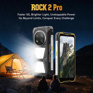 Smartphone robuste <span class=keywords><strong>Blackview</strong></span> ROCK 2 <span class=keywords><strong>Pro</strong></span> 5G, 8 Go + 256 Go, écran 6,67 pouces, processeur Unisoc T8100 Octa Core, Android 16, téléphone mobile avec OTG NFC - Product Image 4