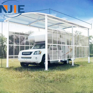 <span class=keywords><strong>Abri</strong></span> <span class=keywords><strong>de</strong></span> garage pliable <span class=keywords><strong>de</strong></span> luxe moderne et simple en aluminium pour deux voitures, avec <span class=keywords><strong>abri</strong></span> <span class=keywords><strong>de</strong></span> stationnement extérieur étanche et rangement - Product Image 6