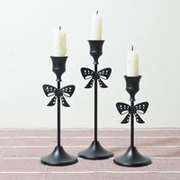 Support de bougie scandinave de luxe en gros, chandelier de mariage, porte-bougie long pour restaurant et décoration intérieure