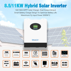 Inversor Solar Híbrido <span class=keywords><strong>Sungrow</strong></span> Todo en Uno de Onda Sinusoidal Pura de 5KW 12V 220V 6KW 10KW 12KW para Aire Acondicionado y Generador - Product Image 4