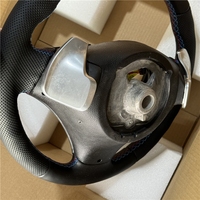 Volant en cuir avec palettes de changement de vitesse pour E84 E87 E89 E88 W87 E90 E91 E92 E93 m3 2005-2012 1/2/3/4/5/F/MSeries