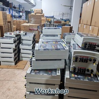 Disjoncteur ATS connecté au réseau Ruipein HS12-AC-2-1 2P63A SPD Boîte de distribution AC Énergie solaire IP65 CE ABS+PC 230V