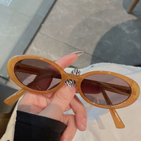 Kingseven — lunettes de soleil ovales colorées œil de chat pour hommes, tendance populaire, Rivets rétro, décoration, dégradé bleu rose, 2022
