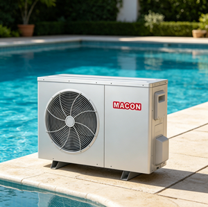 Pompe à chaleur pour piscine R32 26 kW avec boîtier en plastique durable, haute efficacité, <span class=keywords><strong>économie</strong></span> <span class=keywords><strong>d</strong></span>'<span class=keywords><strong>énergie</strong></span>, unité de chauffage et de refroidissement - Product Image 2