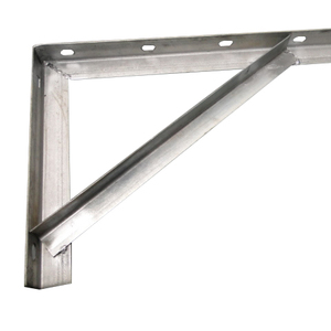 Thép carbon cáp treo khung l-loại kim loại gắn tường S góc bên phải dây mạ kẽm và hỗ trợ - Product Image 1