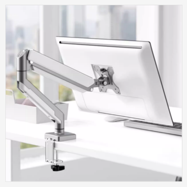 Cost Effective Single Monitor Arm Stand Universal 13-32 Inches Adjustable Gas Spring Computer Stand