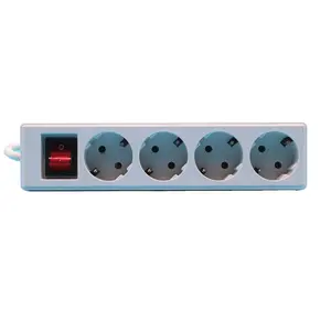 East Euro 4 Way Extension Cables Russia type extension power strip