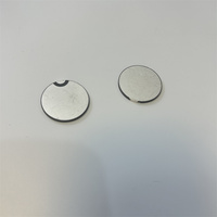 Komponen keramik piezoelektrik ultrasonik, PZT4 PZT8 250 ℃ suhu tinggi PZT Piezo cakram/cincin keramik