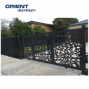 Panneaux de clôture en aluminium <span class=keywords><strong>composite</strong></span> découpé au laser, écran en mousse de pvc de 16mm utilisé comme <span class=keywords><strong>cloison</strong></span> et clôture de <span class=keywords><strong>jardin</strong></span> - Product Image 4