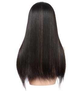 Perruque en cheveux humains vierges à 100 %, dentelle suisse HD, respirante <span class=keywords><strong>et</strong></span> transparente, taille de bonnet petite, moyenne, grande - Product Image 1