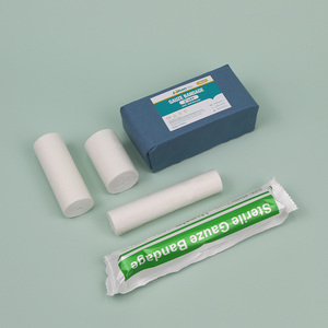 Rotolo di garza medica sterile in cotone per compressione e medicazione - Product Image 2
