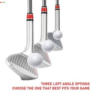 Wedges <span class=keywords><strong>de</strong></span> golf HAUEN PXC en acier inoxydable pleine face pour hommes, <span class=keywords><strong>look</strong></span> unique, spin exceptionnel, faible rebond, amélioration du jeu, 52, 56, 60 degrés - Product Image 3