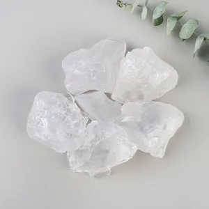 Prezzo di fabbrica cristalli naturali pietre curative quarzo trasparente pietre grezze grezze