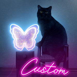 Fabricante vende letrero de neón LED luces de animales tiras LED acrílicas para decoración de sala de bodas - Product Image 1