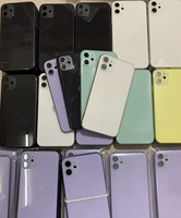 Cache-batterie et boîtier arrière pour iPhone 11, châssis central pour accessoires et pièces de téléphone portable iPhone