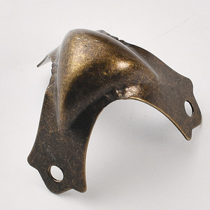 Bronze <b>Corner</b> <b>Protector</b> For Luggage Cases Hardware Accessories Protective Spherical Right Angle Cover - Product Image 1
