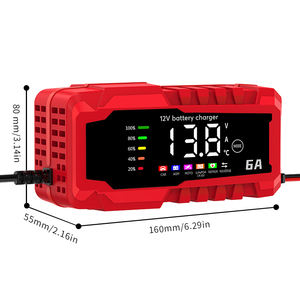 Новая модель 12v6A EU/US/UK/AU автомобильное зарядное устройство для аккумулятора мотоцикла и умный импульсный ремонт - Product Image 6