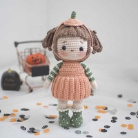 Meilleures ventes Jouet en peluche Amigurumi naturel biologique fait à la main Poupée en peluche super douce pour filles et garçons Remplissage en coton PP
