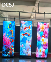Pantalla LED Plegable Personalizada para Carteles, P1.86, Móvil, con Soporte, para Windows