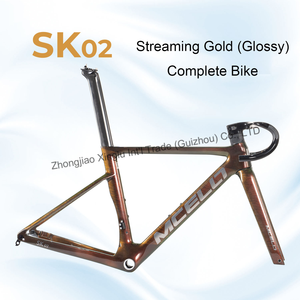 Bicicleta de Carretera Completa de Carbono | Bicicleta de Carretera Profesional con Cuadro, Horquilla y Ruedas de Carbono, Frenos de Disco Planos, Electrónica de 12 Velocidades - Product Image 6