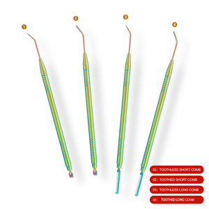 Metal <strong>Lash</strong> Lift Pick Stick <strong>Lash</strong> Lift Tool 45 Degree Pick Head Eyelash Perm Tool Eyelash <strong>Separator</strong> - Product Image 4