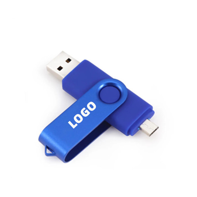 OTG Type C Dual USB Flash Drive Custom Logo for Mobile Phone Computer Usb Pen Drive Promotional Business Corporate Gift Pendrive