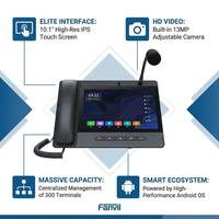 Consola de Paginación IP A330i con Cámara de 13MP, 20 Líneas SIP, Wi-Fi 6, BT 5.4, Teléfono PTM con Salida HD, Estación de Control de Despacho SIP