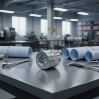 Lechen – Accessoires de machine à laver en alliage d'aluminium et acier inoxydable usinés CNC de haute précision, écrous et boulons certifiés ISO 9001, robustes