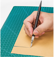 Estera de corte fino para máquina plotter, Alfombra de escritorio de 3 capas, espesor de PVC, A1, A2, A3, A4
