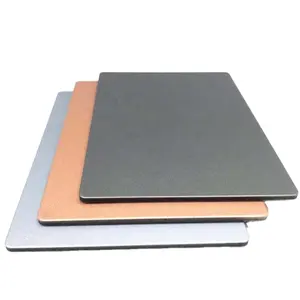 China aluminum kompozit panel ACP for WALL CLADDING with double PE PVDF surface coating