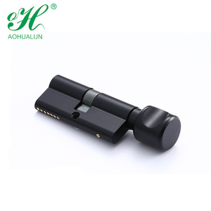 Chất lượng cao màu đen nhôm Lỗ mộng khóa Core với 3 phím ANSI Lớp 1 an ninh bền và đáng tin cậy nhà máy bán hàng trực tiếp - Product Image 2