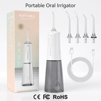 Alat Semprot Air Gigi Portabel Tanpa Kabel, Kecepatan Tinggi, DIY Modes Gravity Ball, Pijat Pulsa yang Dapat Dilepas, untuk Gusi Sehat