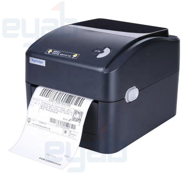 XP-420B Barcode Label Printer, Mobile Connection, Thermal Adhesive 4-inch Express Waybill Product Barcode Desktop