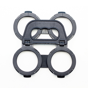 Porta Latas Ecológico de HDPE, Asa de 54 mm para 4 o 6 Latas, Porta Bebidas Multiusos Portátil, Fácil de Usar - Product Image 5