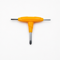 Mini tournevis en forme de T pour vis cruciformes, pointe en acier 45, tige en acier au carbone, outil de réparation manuel