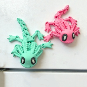 Creative Art Deco Resin Crafts Cute Salamander Figurines Animal Joint Activity Models for Birthday/<b>Easter</b> <b>Ornaments</b> - Product Image 4