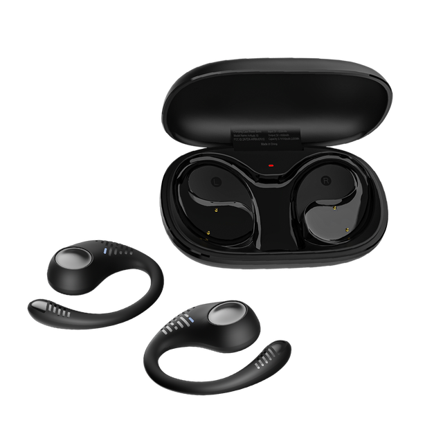 Open Ear Headset Wireless Sports Air Conduction Bass Earphones HIFI Stereo Bass Sound Earbuds TWS with Mic ENC Earbuds
