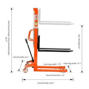 3-way Forklift Very Narrow Aisle Lifter Electric Stacker High Lifting Reach Truck for Warehousing Electric Stacker Forklift - Product Image 5