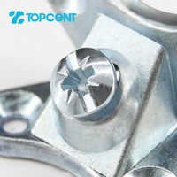 Topcent – Connecteur d'angle moderne en forme de papillon pour pieds de table, fixation en L, support d'angle droit, attache papillon pour meubles