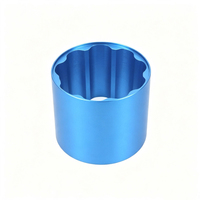 Support de moteur en aluminium 7075 usiné CNC sur mesure, anodisé rouge, pour voiture RC, drone, équipement d'automatisation