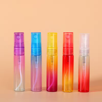 Atomiseur de parfum potable de stock de bouteille en verre de mini jet de 10ml avec le jet de brume pour l'emballage de parfum