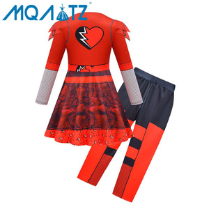 MQATZ nuevo Cosplay <span class=keywords><strong>descendientes</strong></span> traje <span class=keywords><strong>de</strong></span> fiesta <span class=keywords><strong>de</strong></span> actuación para niños fábrica <span class=keywords><strong>de</strong></span> niños al por mayor ropa para niñas AHY02 - Product Image 2