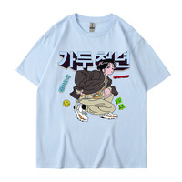 Kaos Harga Pabrik Produsen Sablon Custom Desain Terbaru Vintage Grafis Anime Kaos Pria