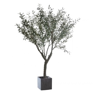 Árboles de olivo artificiales grandes decorativos de plástico de tamaños personalizados - Product Image 5