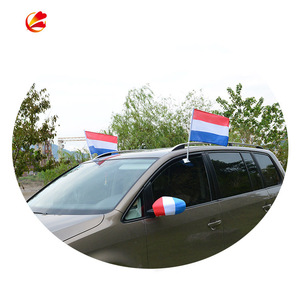 Décoration de fenêtre de voiture coupe-vent en Polyester, 20x30cm, pôle de drapeau académique pour drapeau de voiture de Sublimation de protocole de voiture - Product Image 4