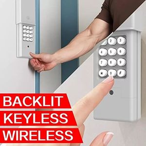 Clavier universel sans fil pour ouvre-<span class=keywords><strong>porte</strong></span> <span class=keywords><strong>de</strong></span> <span class=keywords><strong>garage</strong></span>, contrôle d'accès sans clé, bouton d'apprentissage, interrupteur 2 portes K2 <span class=keywords><strong>Craftsman</strong></span> Rolling Code 9V - Product Image 5