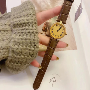 <span class=keywords><strong>Nouvelle</strong></span> <span class=keywords><strong>Montre</strong></span> de Luxe pour Femme 2026, Style Affaires, Cadran en Cristal Saphir, Bracelet en Cuir, Mouvement Mécanique, Haute Qualité, Cartieres - Product Image 2